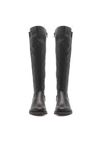 Rieker Kozaki Z9591-00 Czarny. Kolor: czarny. Materiał: skóra #8