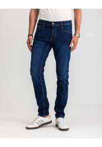 Męskie Spodnie Jeansowe Mustang Style Oregon Tapered Denim Blue 1017123 5000 882 #7