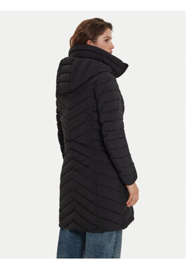 DKNY Kurtka zimowa DLEMPN46 Czarny Slim Fit. Kolor: czarny. Materiał: syntetyk. Sezon: zima