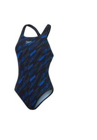 318 - Damski kostium kąpielowy 1-częściowy Speedo Hyper Boom Allover Medalist. Kolor: niebieski, wielokolorowy #1