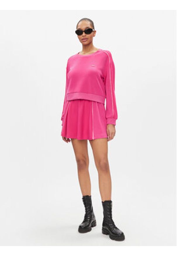 Liu Jo Sport Spódnica mini TA4145 J4616 Różowy Regular Fit. Kolor: różowy. Materiał: syntetyk. Styl: sportowy