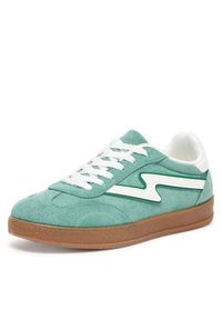 DeeZee Sneakersy AM25217 Zielony. Kolor: zielony. Materiał: materiał #3