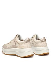 Geox Sneakersy D Spherica ECUB-3 D46WTD 08504 C1122 Écru. Materiał: skóra #5