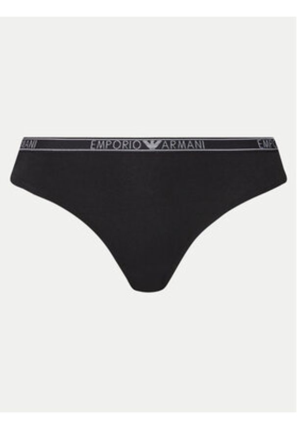 Emporio Armani Underwear Komplet 2 par fig brazylijskich 164752 4F223 00020 Czarny. Kolor: czarny. Materiał: bawełna
