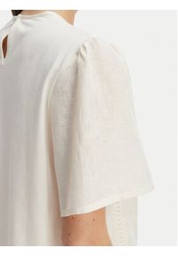 Weekend Max Mara Bluzka Bacino 2615941082 Écru Relaxed Fit. Materiał: len #4