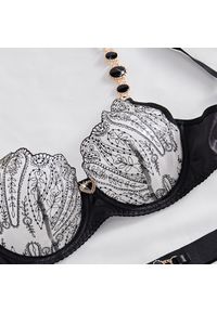 Intica - Komplet bielizny z ozdobnymi ramiączkami na specjalne okazje Rylee. Kolor: czarny. Materiał: materiał #2