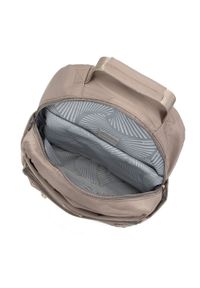 Wittchen - Damski plecak z nylonu z nitami. Kolor: beżowy. Materiał: nylon. Wzór: kwiaty. Styl: klasyczny, elegancki #5