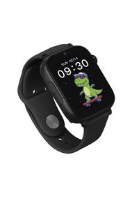 GARETT - Smartwatch Garett Kids N!ce Pro 4G czarny. Rodzaj zegarka: smartwatch. Kolor: czarny. Styl: retro, młodzieżowy #4