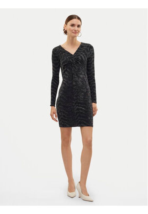 Vero Moda Sukienka koktajlowa Lucy 10316745 Czarny Slim Fit. Kolor: czarny. Materiał: syntetyk. Styl: wizytowy