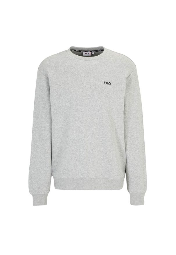 Fila - Bluza męska FILA Brustem Crew Sweat. Kolor: szary