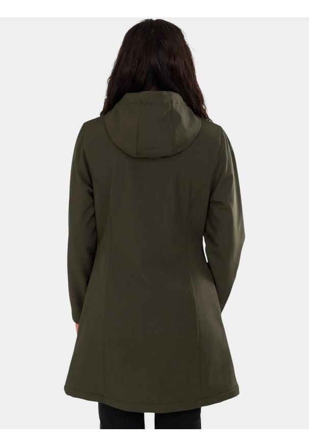 FUNDANGO - Kurtka Softshell Damska Fundango Wichita. Kolor: zielony. Materiał: softshell. Sezon: jesień, wiosna. Sport: turystyka piesza