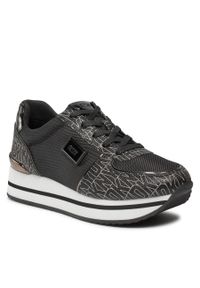 Sneakersy DKNY Davie K3314512 Blk/Peble Combo BFJ. Kolor: czarny #1