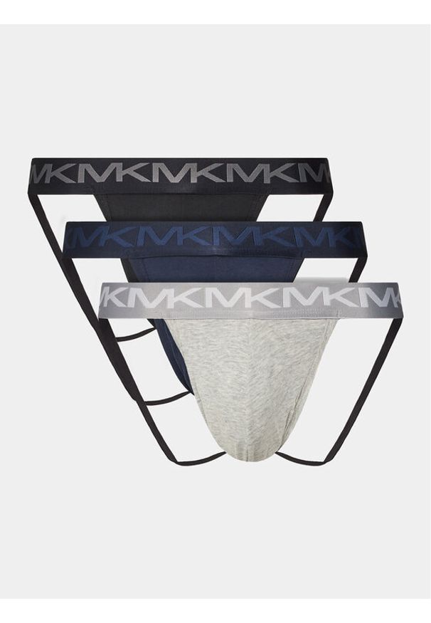 Michael Kors Komplet slipów 6BR1J10033 Granatowy. Kolor: niebieski. Materiał: bawełna