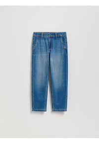 Reserved - Jeansy Carrot - niebieski. Kolor: niebieski #1
