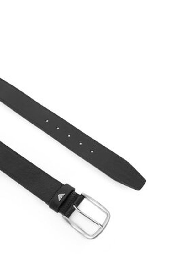 Emporio Armani Pasek EM007190 AF29179 UC001 Czarny. Kolor: czarny. Materiał: skóra