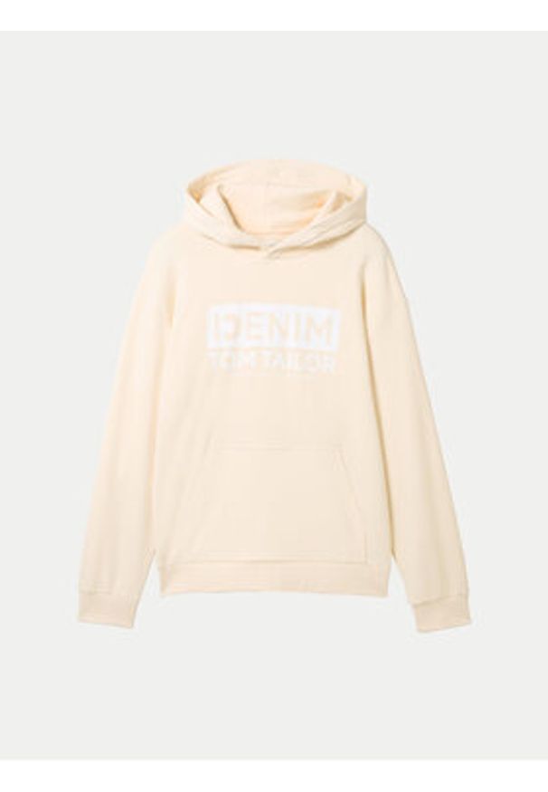 Tom Tailor Denim Bluza 1041482 Écru Regular Fit. Materiał: bawełna