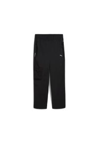 Puma Spodnie Tech Relaxed Cargo 62968301. Kolor: czarny