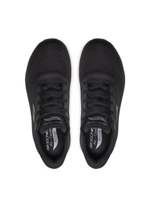 skechers - Skechers Sneakersy Arch Fit 2.0-Big League 150051/BBK Czarny. Kolor: czarny. Materiał: mesh