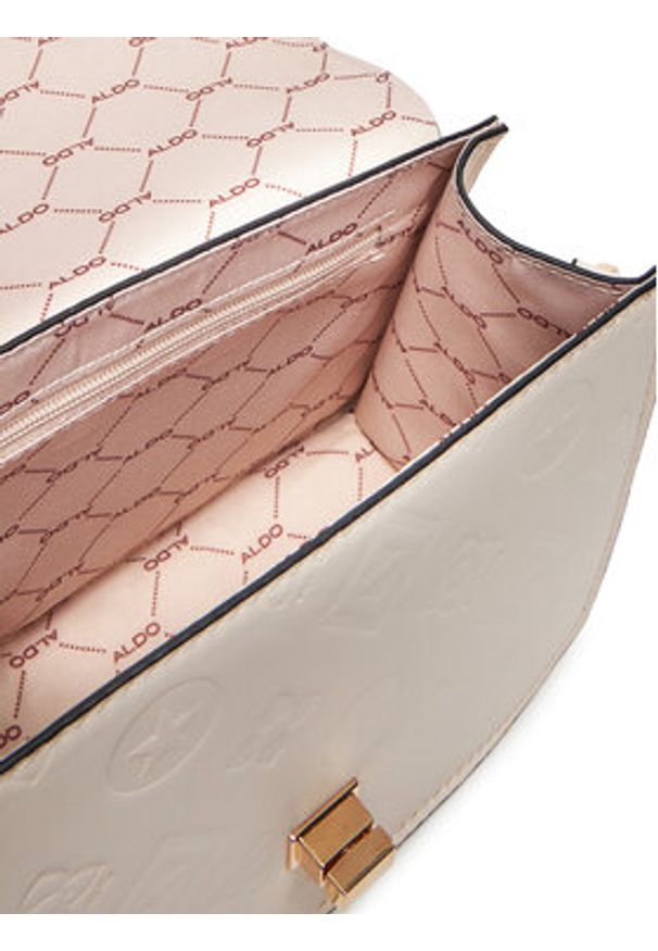 Aldo Torebka Bovan 13871498 Beżowy. Kolor: beżowy. Materiał: skórzane