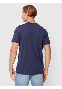 Guess T-Shirt M2BP47 K7HD0 Granatowy Regular Fit. Kolor: niebieski. Materiał: bawełna