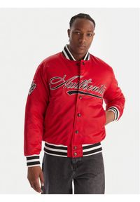 Kappa Kurtka bomber Olao 38223CW Czerwony Regular Fit. Kolor: czerwony. Materiał: syntetyk