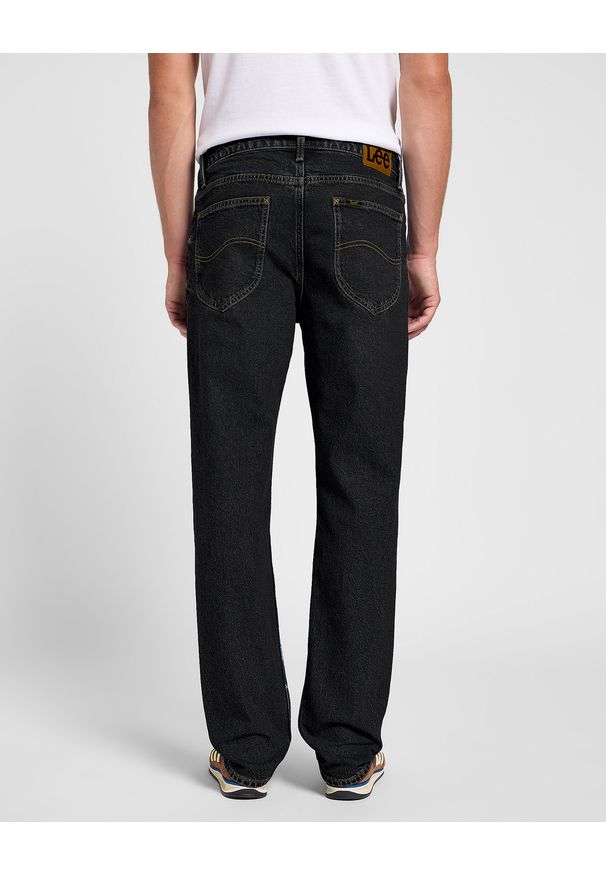 Lee - MESKIE SPODNIE LEE WEST DEEP BLACK 112373323