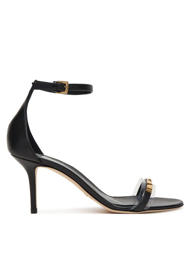 Elisabetta Franchi Sandały SA56L61E2 Czarny. Kolor: czarny. Materiał: skóra