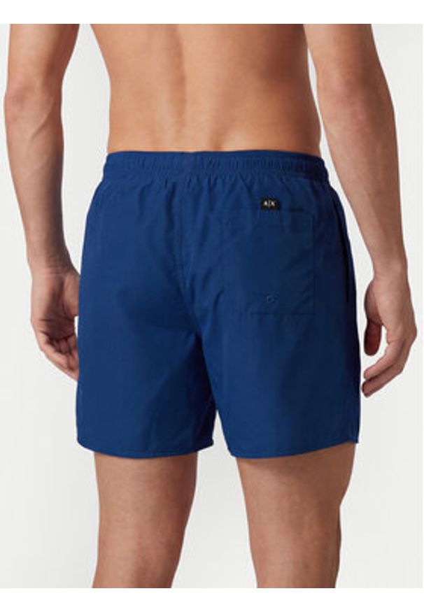 Armani Exchange Szorty kąpielowe XM000832 AF22573 UB131 Niebieski Regular Fit. Kolor: niebieski. Materiał: syntetyk