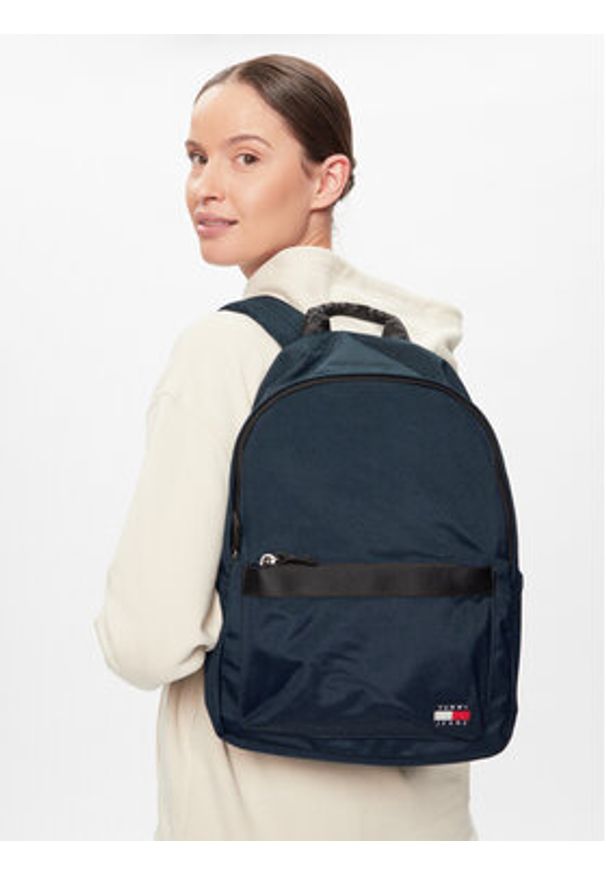 Tommy Jeans Plecak Tjw Ess Daily Backpack AW0AW15816 Granatowy. Kolor: niebieski. Materiał: materiał