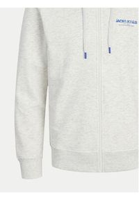Jack & Jones - Jack&Jones Bluza Alvis 12256847 Szary Standard Fit. Kolor: szary. Materiał: bawełna #7