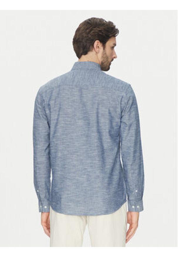 Jack & Jones - Jack&Jones Koszula Summer 12274599 Niebieski Regular Fit. Kolor: niebieski. Materiał: bawełna