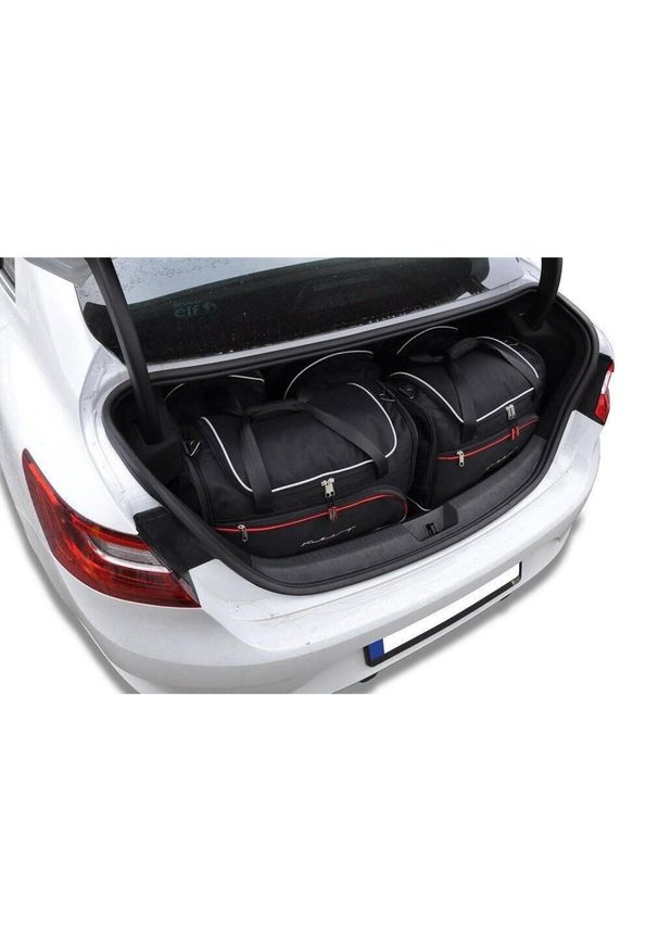 KJUST - Torby Do Bagażnika Renault Megane Grandcoupe 2016+ 5Szt Kjust. Kolor: czarny. Styl: sportowy