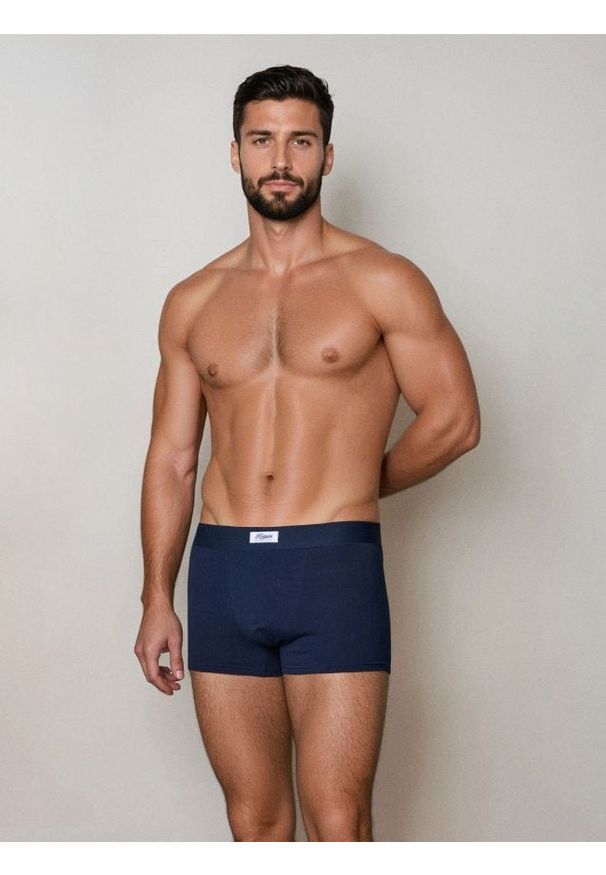 Sinsay - Bokserki 5 pack - granatowy. Kolor: niebieski