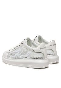 Karl Lagerfeld - KARL LAGERFELD Sneakersy Kapri KL62511F Biały. Kolor: biały. Materiał: skóra #2