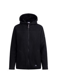 TRESPASS - Damska Bluza Polarowa Backstay. Kolor: czarny. Materiał: polar. Sezon: zima. Styl: sportowy. Sport: turystyka piesza