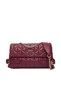 Guess Torebka Paisleigh HWQG98 83210 Bordowy. Kolor: czerwony. Materiał: skórzane #3