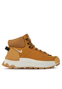 Nike Buty City Classic Boot DQ5601 710 Brązowy. Kolor: brązowy. Materiał: skóra