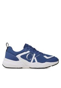 Calvin Klein Jeans Sneakersy Retro Tennis Mesh YM0YM00638 Granatowy. Kolor: niebieski. Materiał: materiał