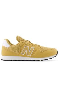Buty New Balance GW500MD2 - żółte. Okazja: na co dzień. Zapięcie: sznurówki. Kolor: żółty. Materiał: materiał, tworzywo sztuczne, guma. Szerokość cholewki: normalna