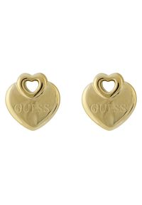 Kolczyki Guess. Materiał: złote. Kolor: złoty #1