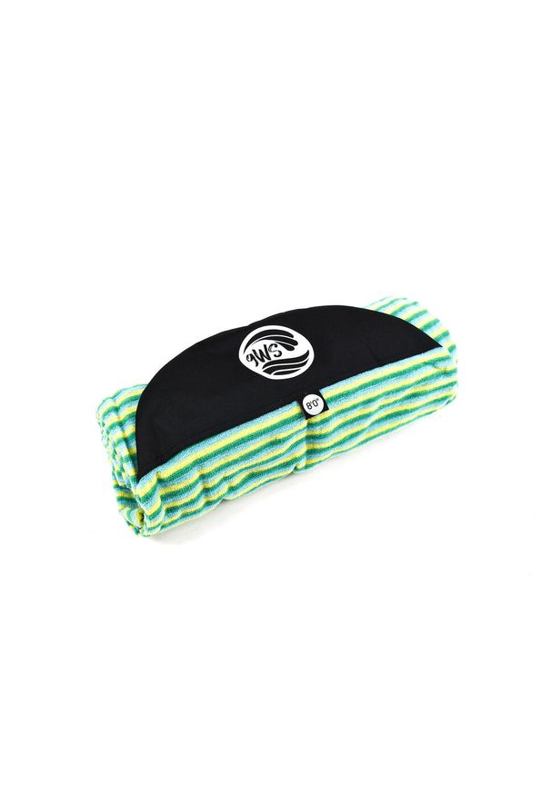 9WS - Długi pokrowiec na deskę surfingową 8'-244 cm. Kolor: zielony. Materiał: mikrofibra