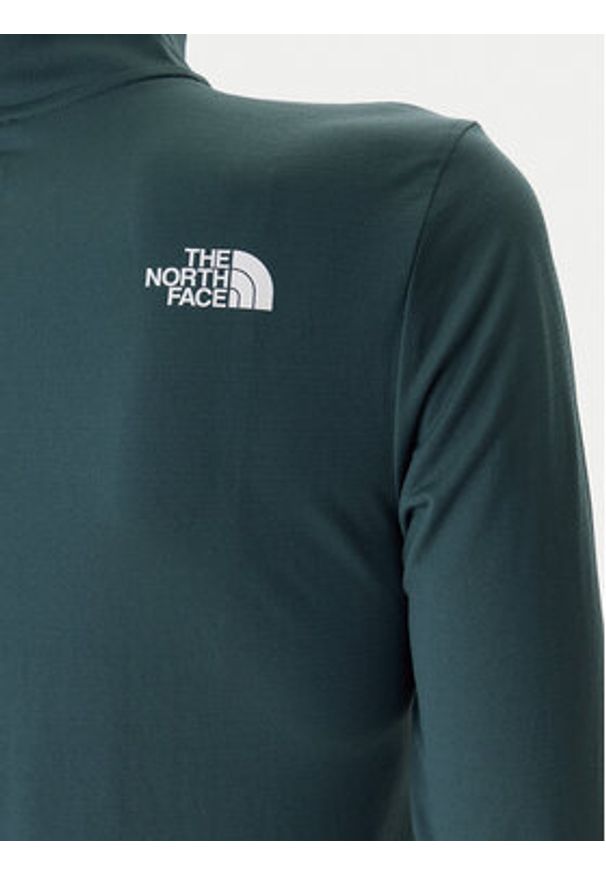 The North Face Koszulka techniczna Flex NF0A8BRQ Zielony Slim Fit. Kolor: zielony. Materiał: syntetyk