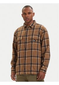 Quiksilver Koszula Yankee EQYWT04648 Brązowy Comfort Fit. Kolor: brązowy. Materiał: syntetyk #1