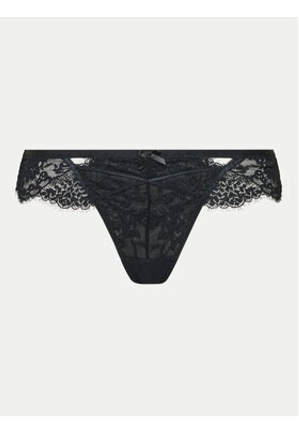 Hunkemöller Figi brazylijskie Arabella 204629 Czarny. Kolor: czarny. Materiał: syntetyk