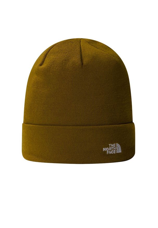 Czapka The North Face Norm 0A5FW11OB1 - brązowa. Kolor: brązowy. Materiał: poliester. Sezon: zima. Styl: klasyczny