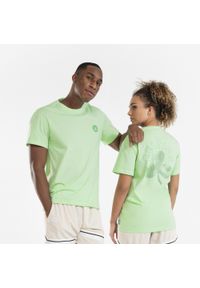 TARMAK - Koszulka do gry w koszykówkę unisex Tarmak NBA Celtics TS 900. Kolor: wielokolorowy, zielony. Materiał: materiał, poliester, bawełna. Sport: koszykówka