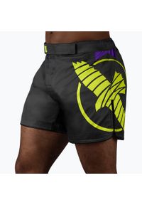 HAYABUSA - Spodenki treningowe męskie Hayabusa Icon Mid-Thigh MMA. Kolor: czarny