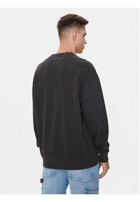 Tommy Jeans Bluza Big Flag DM0DM19222 Czarny Relaxed Fit. Kolor: czarny. Materiał: bawełna #2