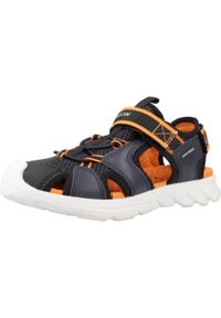 Geox - Sandały GEOX SANDAL AIRADYUM F Niebieski. Kolor: niebieski. Materiał: syntetyk, tkanina. Sezon: lato