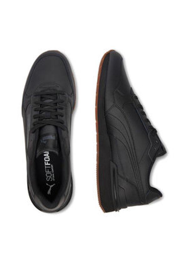 Puma Sneakersy ST RUNNER V4 L 39906812 Czarny. Kolor: czarny. Materiał: skóra